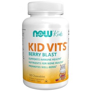 Now Foods Kid Vits Multivitamín pro děti 120 žvýkacích pastilek