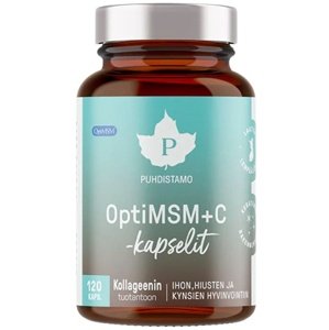 Puhdistamo OptiMSM+C 120 kapslí