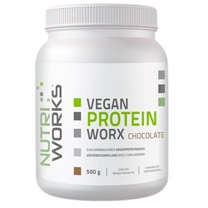 NutriWorks Vegan Protein Worx 700 g - čokoláda