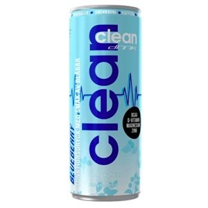 Clean Drink BCAA 330 ml - borůvka