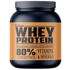 FitBoom Whey Protein 80 % 2250 g - čokoláda/banán