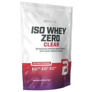 Biotech USA BiotechUSA Iso Whey Zero Clear 1000 g - Red Berry