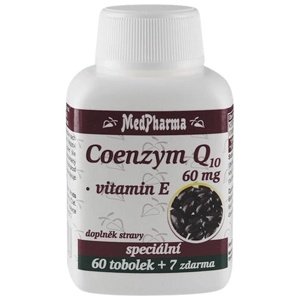MedPharma Coenzym Q10 60 mg + Vitamin E 67 kapslí
