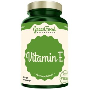 GreenFood Vitamin E 120 kapslí