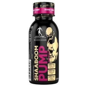 Kevin Levrone Series Kevin Levrone ShaaBoom Pump Juice Shot 120 ml - Pomeranč/višeň