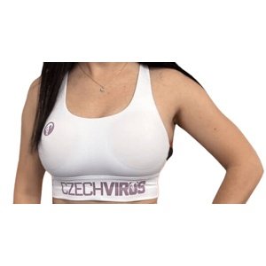 Czech Virus Sportovní podprsenka bílá - XS