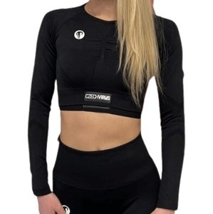 Czech Virus Crop Top černá - S