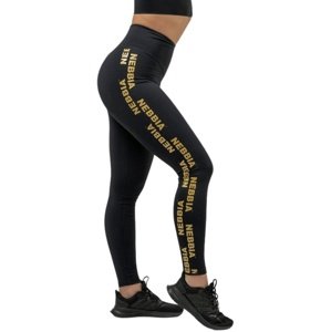 Nebbia Intense Dámské legíny s vysokým pasem Iconic 834 gold - XS