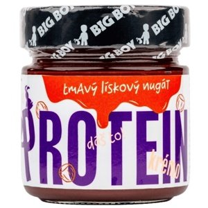 Big Boy Protein Kremo Dark Nougat - Tmavý proteinový krém s lískovými ořechy 220 g PROŠLÉ DMT 10.4.2025