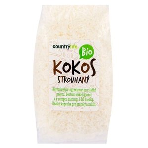 Country Life Kokos strouhaný BIO 200 g