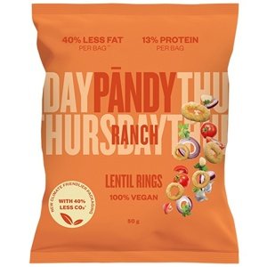 Pandy čočkové chipsy 50 g - ranch VÝPRODEJ 28.8.2025