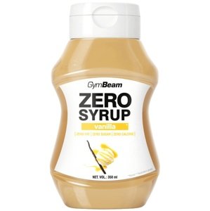 GymBeam Zero Syrup 350 ml - vanilka