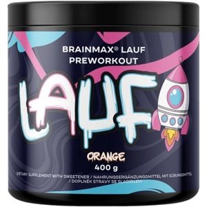 Brainmax Lauf Preworkout 400 g - červený pomeranč
