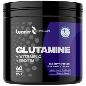Leader Glutamine + Vitamin C + Biotin 300 g