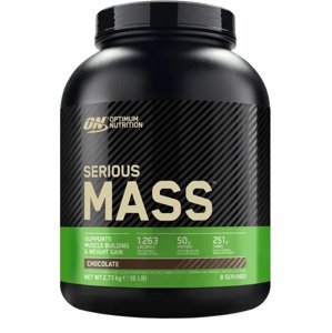 Optimum Nutrition Serious Mass 2727g - čokoláda