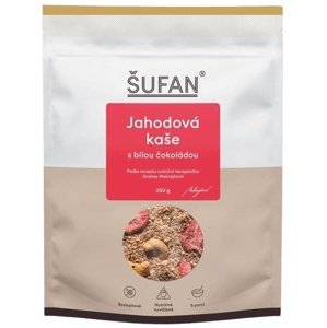 Šufan Kaše 250 g - jahodová s bílou čokoládou