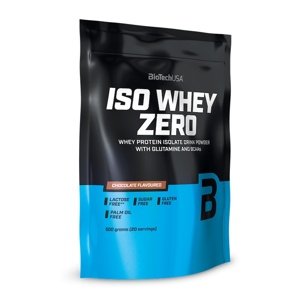 Biotech USA BioTechUSA Iso Whey Zero 500 g - lískový oříšek