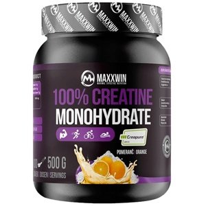 MAXXWIN 100% Creatine Creapure 500 g - pomeranč