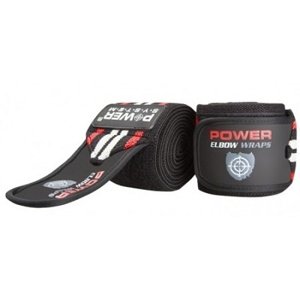 Power System Bandáže na lokty ELBOW WRAPS - červená