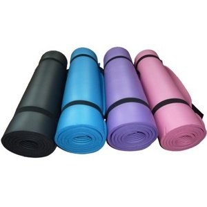 Power System Podložka na jógu YOGA MAT PLUS - modrá