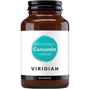 Viridian Nutrition Viridian Curcumin Complex (Kurkuma, kadidlovník a zázvor) 90 kapslí