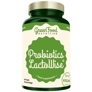 GreenFood Probiotics LactoWise 60 kapslí