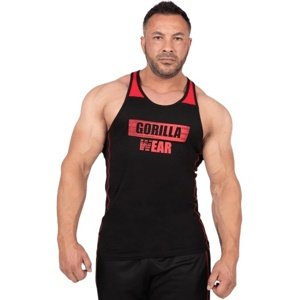 Gorilla Wear Pánske tílko Wallace Černá/Červená - L