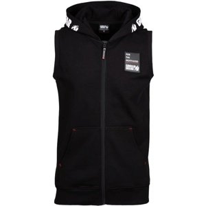 Gorilla Wear Pánska mikina bez rukávu Milwaukee S/L na zip Černá - XL