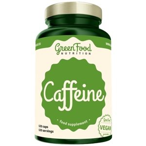 GreenFood Caffeine 120 kapslí