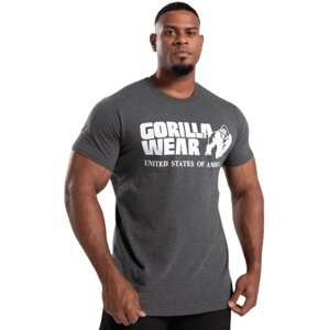 Gorilla Wear Pánské tričko Classic Dark gray - L
