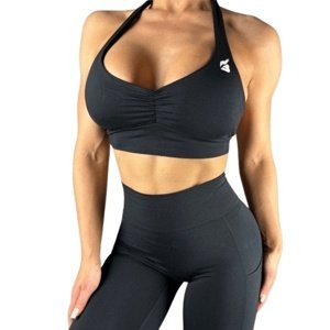 Booty MOTION Black Sports Bra - L
