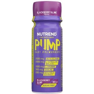 Nutrend Pump Shot 60 ml - ostružina/limetka