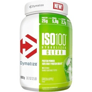 Dymatize Iso 100 Clear 900 g - zelené jablko
