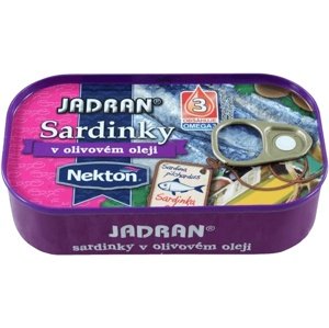 Nekton Sardinky Jadran 125 g - v olivovém oleji