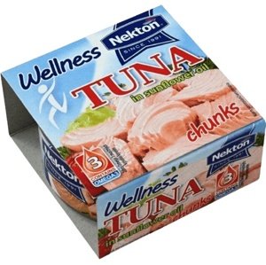 Nekton Tuňák kousky Wellness 185 g - ve slunečnicovém oleji