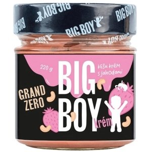 Big Boy Grand Zero Jahoda - kešu krém s jahodami 220 g