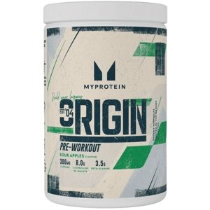 MyProtein Origin Pre-Workout 600 g - kyselé jablko