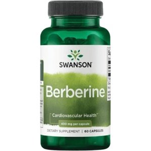 Swanson Berberin 400 mg 60 kapslí
