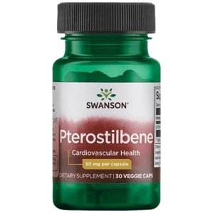 Swanson Pterostilbene 50 mg 30 kapslí