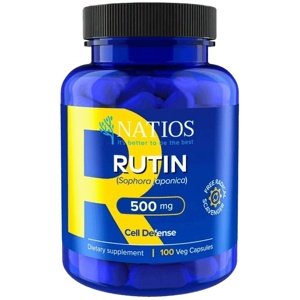 NATIOS Rutin 500 mg 100 veganských kapslí