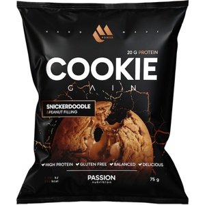 Passion Nutrition MPower Cookie Gain 75 g - Snickerdoodle/arašídová náplň
