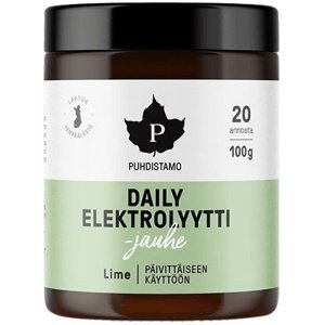 Puhdistamo Daily Electrolyte Powder 100 g - limetka