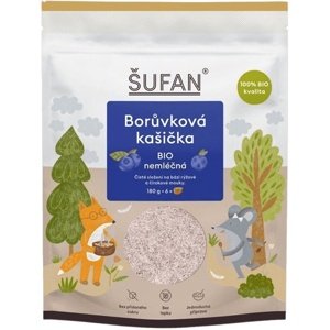 Šufan kašička BIO nemléčná 180 g - borůvková