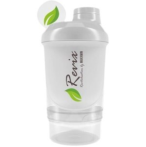 Revix šejkr 300ml + 150ml - průhledná/bílá