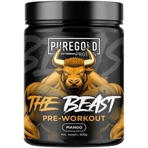 PureGold Pre-workout The Beast 300 g - mango