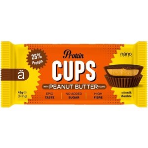 Nano Supps Protein Cups 42 g - arašídové máslo