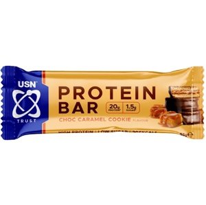 USN (Ultimate Sports Nutrition) USN Trust Protein bar 55 g - čokoláda/karamel/sušenka