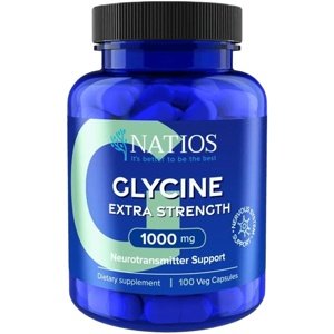NATIOS Glycine Extra Strength 1000 mg 100 veganských kapslí