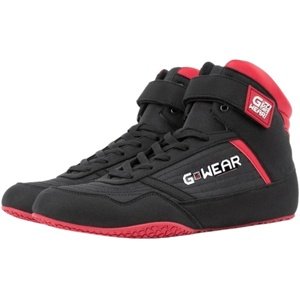 Gorilla Wear Sportovní tenisky CLASSIC High Tops Černá/Červená - 46