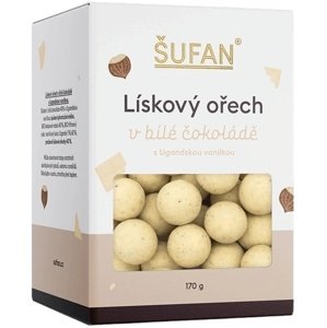Šufan Lískový ořech 170 g - bílá čokoláda/Ugandská vanilka